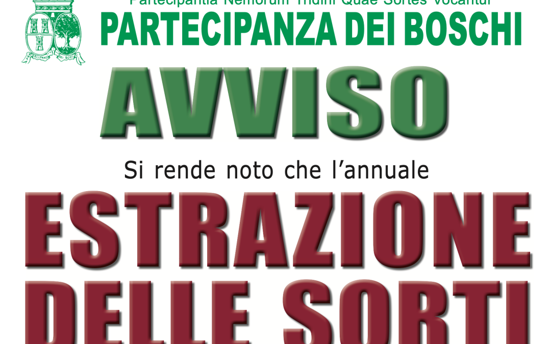 Estrazione delle Sorti 2025